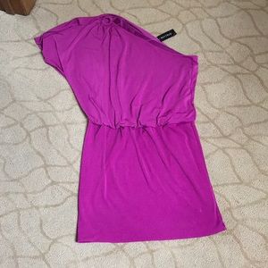 One shoulder Dress - White House Black Market